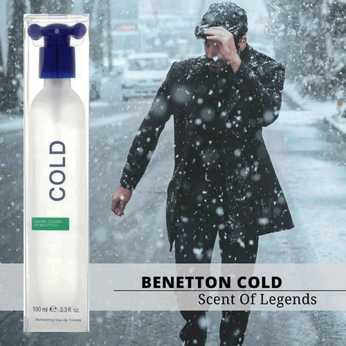 Perfume Para Caballero Eau De Toilette Benetton Cold 100ml