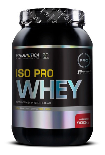 Iso Pro Whey 900g Probiótica - Whey Protein Isolado