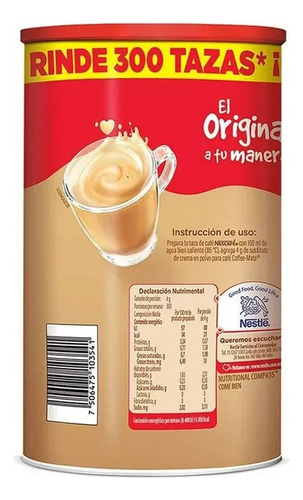 Sustituto De Crema Coffe Mate En Polvo 2 Piezas De 1.2kg C/u