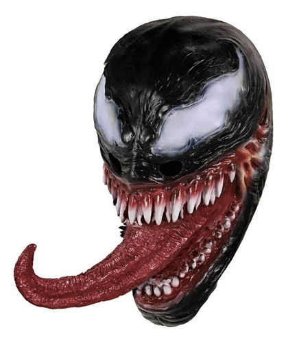 Cosplay Máscara Venom Cabeza Latex Disfraz Disfraces Terror