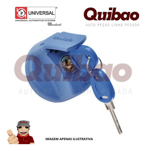 Tampa Tanque Arla32 Com Chave - Mb Axor Atego Volks Ford