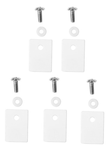 5 Peças De Placas De Isolamento De Cerâmica De De