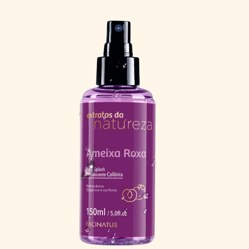 Body Splash Ameixa Roxa Perfumaria Facinatus Colônia Volume Da Unidade 150 Ml