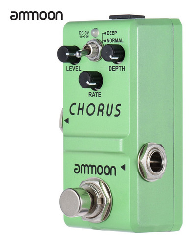 Pedal De Efectos Serie Nano Chorus Analógico Para Guitarra