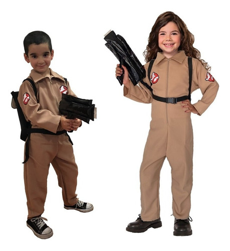 Cosplay Cazafantasmas Disfraz Niño Ghostbuster Caza Fantasma