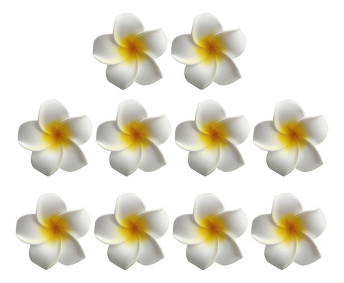 Pinzas De Flores Para Cabello Frangipani, Tocados Artificial