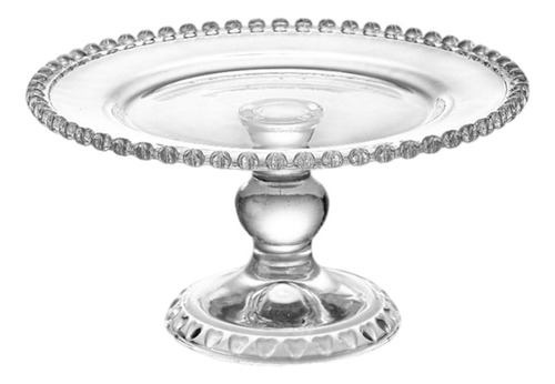 Taza De Postre Con Bandeja De Cristal Para Aperitivos