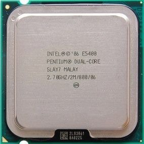 Processador Intel 775 Pentium Dual Core E5400 2.70ghz/2m/800