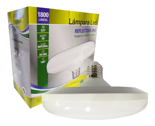 Lámpara Led Ufo 20w  Luz Natural 