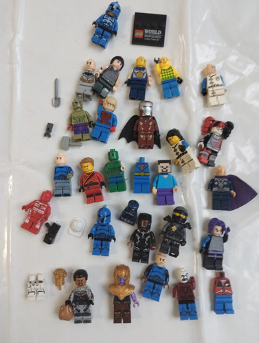 Muñecos Lego Super Heroes Varios Accesorios 