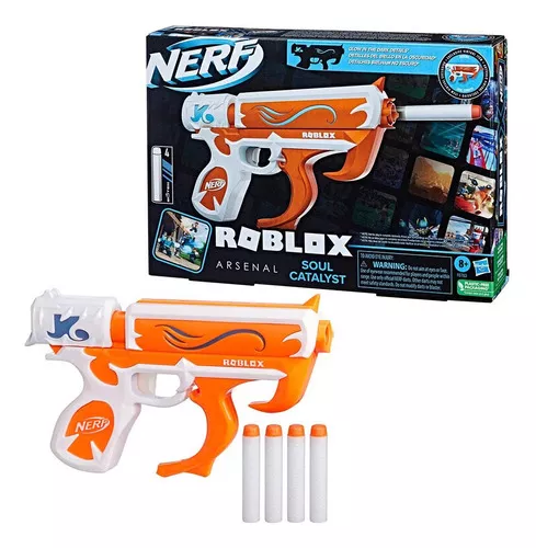 Lança Dardos Nerf Roblox Arsenal Soul Catalyst F6763 Hasbro