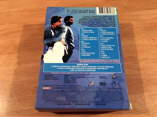 Division Miami Temporada 1 Miami Vice Box Set 8 Dvd Original