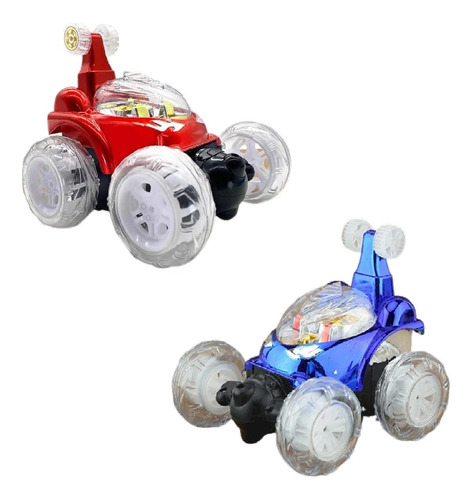 Carro R/c Stunt Car Bailarín Acrobacias Luces Y Música 360°