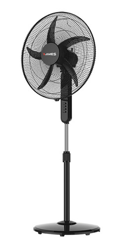 Ventilador De Pie James Vp20 Negro 50 Cm Altura 170cm