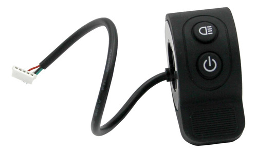 De Scooter Eléctrico, Botón De, Freno De Para Negro