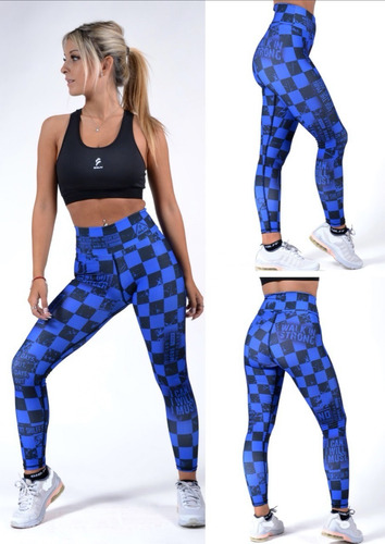 Calzas Leggings Sublimada Mujer Deportivas Sport Running