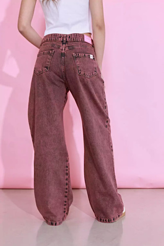 Pantalón Jean Baggy Matizado Teens