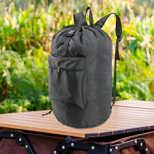 Mochila Para La Colada Con Bolsillo Frontal, Bolsa Para