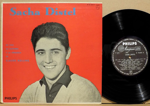 Sacha Distel En Personne 1959 10' Vinilo Lp Jazz 