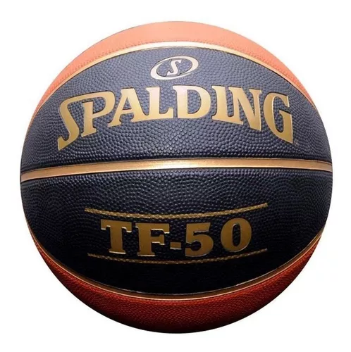 Bola Basquete Spalding Tf-50 Tamanho 7 E Bomba De Encher