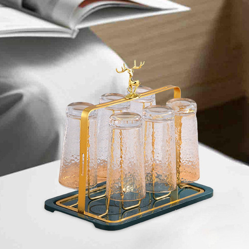 Estante De Secado De Vasos De Vidrio, Drenaje De Botellas