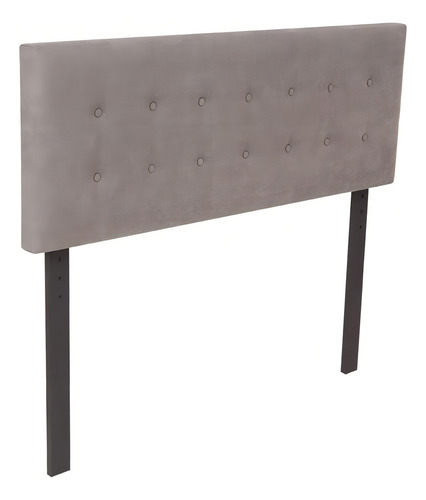 Cabecera Queen Size Dicasa Bilbao Gris Oscuro