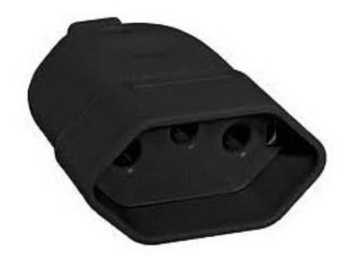 Tomada Femea Bip 2p+t Preto 20a Pacote C/10 Unidades Ilumi