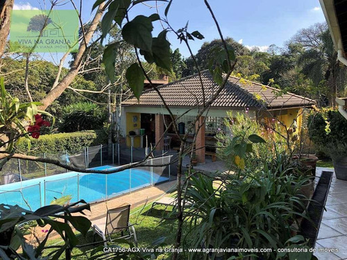 Imagem 3 de 30 de Casa Com 6 Dormitórios À Venda, 548 M² Por R$ 1.550.000,00 - Granja Viana - Carapicuíba/sp - Ca1756