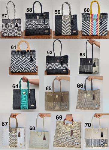 Imagen 5 de 10 de Bolsa Artesanal De Diferentes Modelos Pregunta Por La Tuya