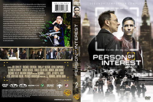 Person Of Interest (2011-2016) Temporadas 1 (6 Dvd)