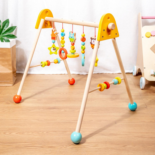 Marco De Fitness Para Bebés Montessori Barra Colgante Fácil