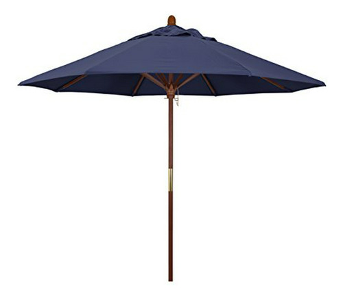 California Umbrella 9' Marco Redondo De Madera Mercado De Co