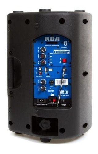 Bocina Rca Jps3008d 50w Bluetooth Recargable Con Fm Y Sd (Reacondicionado)
