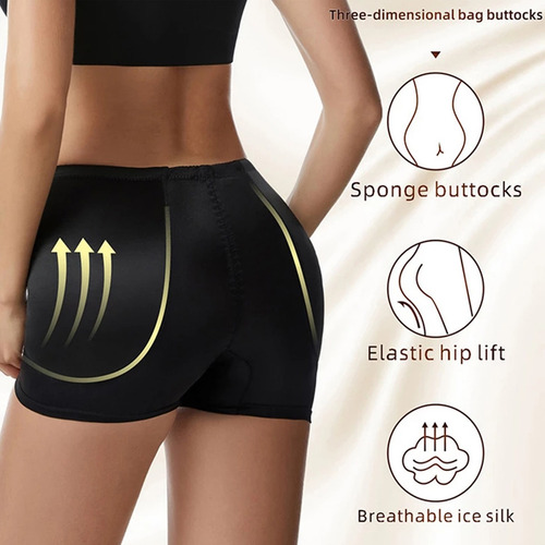 Bragas De Control Sin Costuras Potenciador De Cadera Nalgas