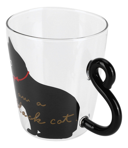 Taza Con Forma De Gato Para Café, Leche, Té, Agua, Vidri [u]