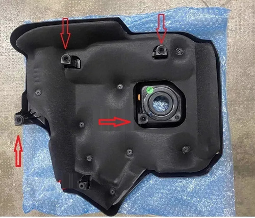Bucha Da Capa Tampa Do Motor 2.8 - S10 Nova 2012 Acima Kit 4