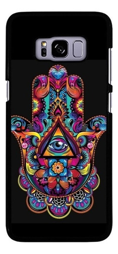 Funda Cel Protector Para Samsung Galaxy Mano Fatima Colores