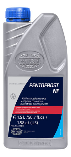 Anticongelante Pentofrost Nf Volvo S60 2001/2008 2.4l L5 Gas