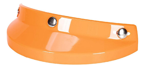 Retro Helmet Visor 3 Snap Naranja 20cmx10cmx5.5cm Naranja