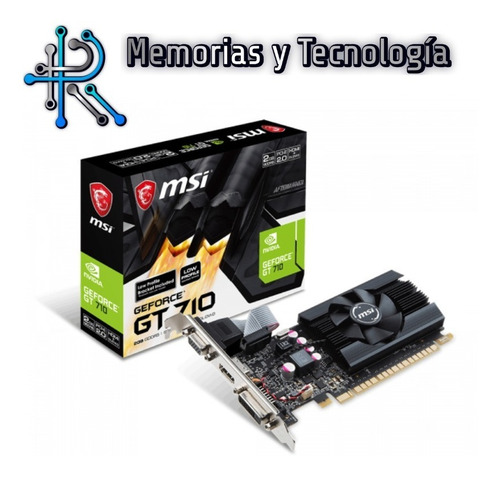 Tarjeta De Video Msi Gt710 2gb