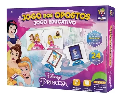 Jogo Infantil - Quem é Você? - Princesas - Pais e Filhos em