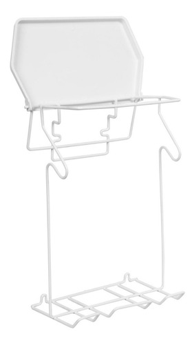 Cuidado del Hogar y Lavandería Porta Bolsas Para Basura Metal Blanco  heagle.ir