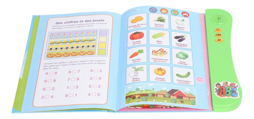 Libro Interactivo Para Niños Pequeños Francés Inglés Sonido