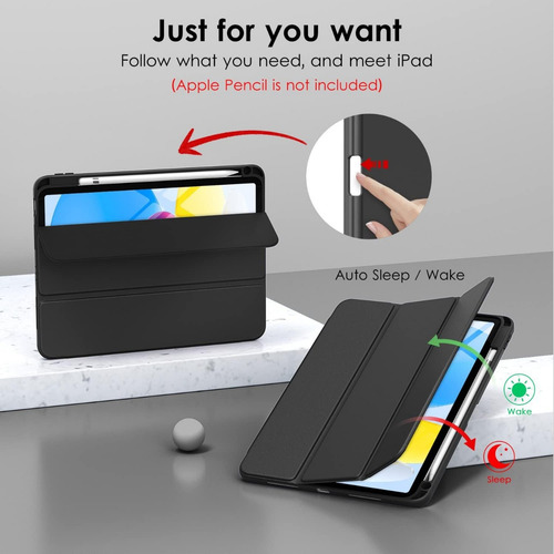Funda Para iPad De 10ª Generación De 10.9 Pulgadas 2022
