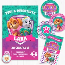 Comprar Kit Imprimible Skye Y Everest Paw Patrol Patrulla Canina