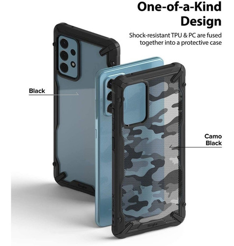 Imagen 4 de 6 de Funda Samsung A52 & A52 5g Ringke Fusion X Design Galaxy