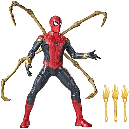 Muñeco Spider-man Marvel Deluxe Thwip Blast Integrated Suit