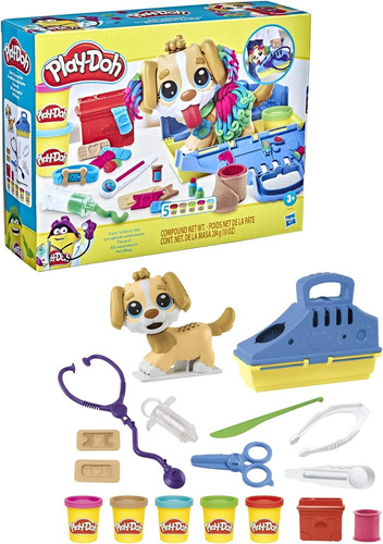 Play-doh Kit Veterinario Con Cachorro De Juguete