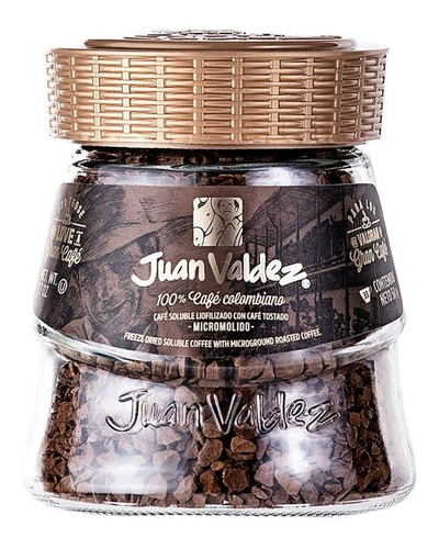Cafe Colombiano Juan Valdez Liofilizado 95 Gramos