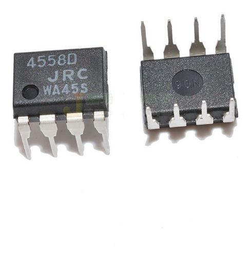 Imagen 1 de 1 de Amplificador Operacional Jrc4558d  Arduino